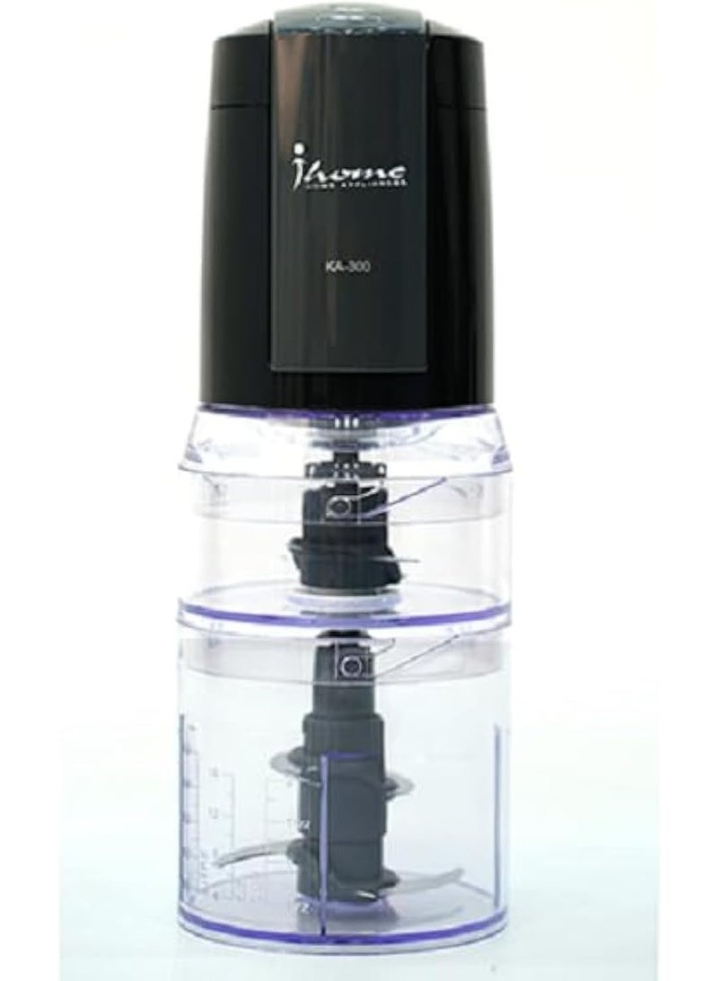 iHome Chopper & Grinder KI-300 550 Watt Turkish,Black - Image 2
