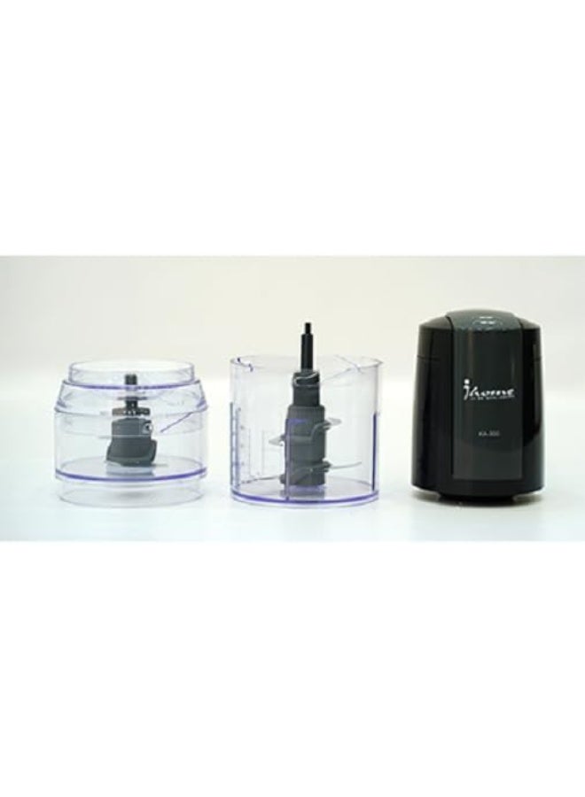 iHome Chopper & Grinder KI-300 550 Watt Turkish,Black - Image 1