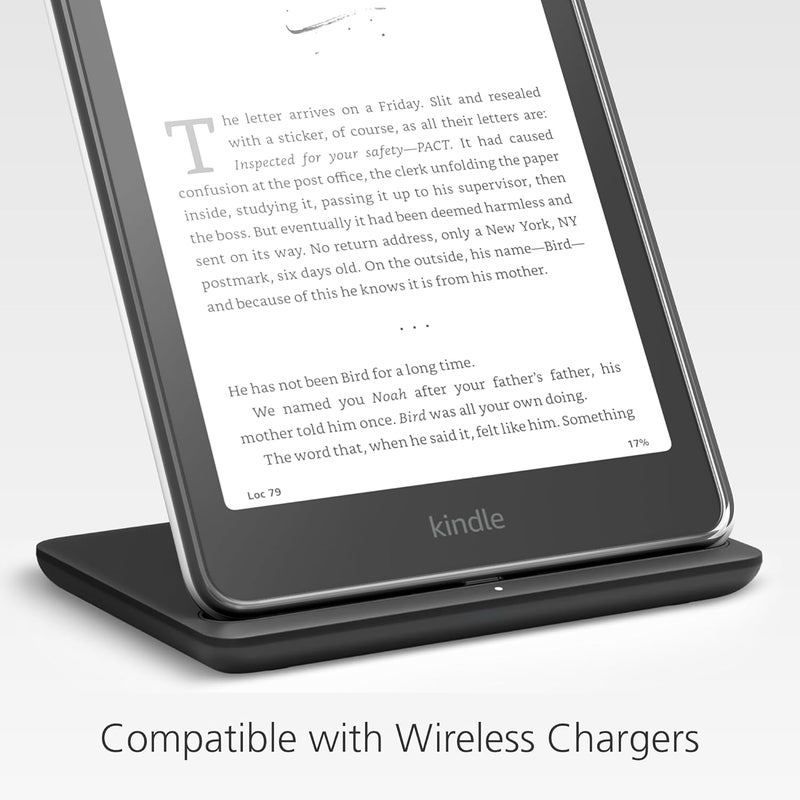 ميشون كابل حافظة الشفافة لجهاز Kindle Paperwhite الجيل الحادي عشر (2022) – نحيفة، خفيفة الوزن، شفافة تمامًا، ومرنة في الاستخدام؛ توفر حماية مثالية مع سهولة في الوصول والتركيب. - Image 5