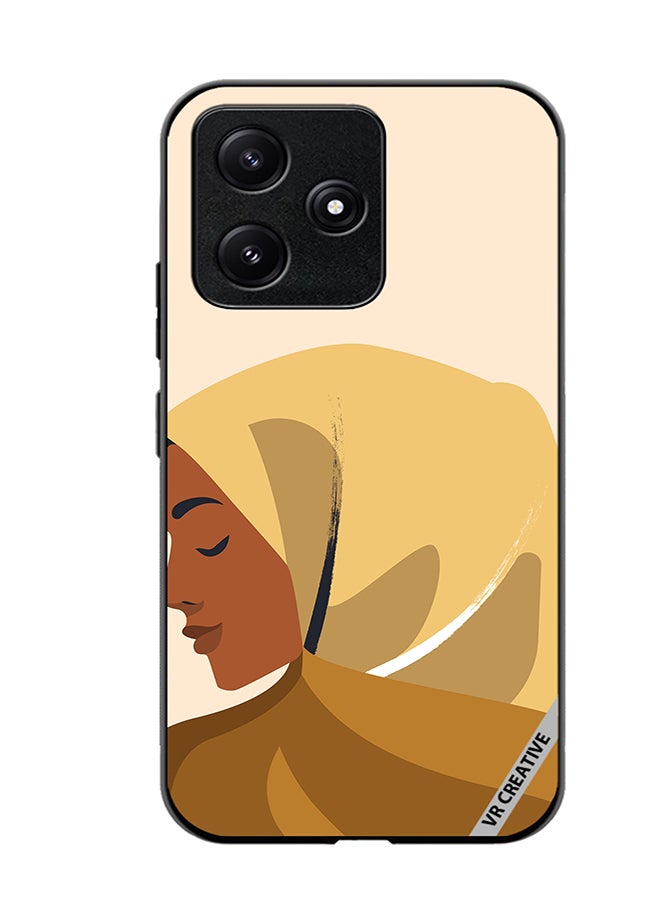 VR CREATIVE Protective Case Cover For Xiaomi Poco M6 Pro 5G Cartoon Woman Shape Design Multicolour - Image 1