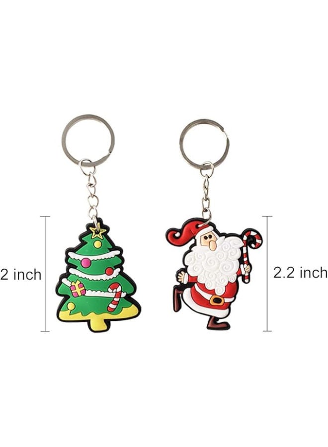 20 pieces - Christmas Themed Keychains for Christmas - Image 3