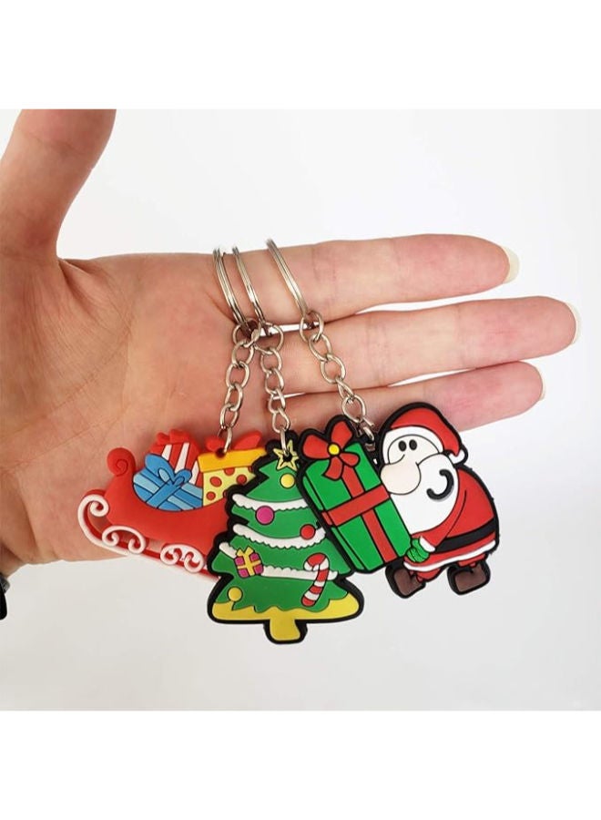 20 pieces - Christmas Themed Keychains for Christmas - Image 4