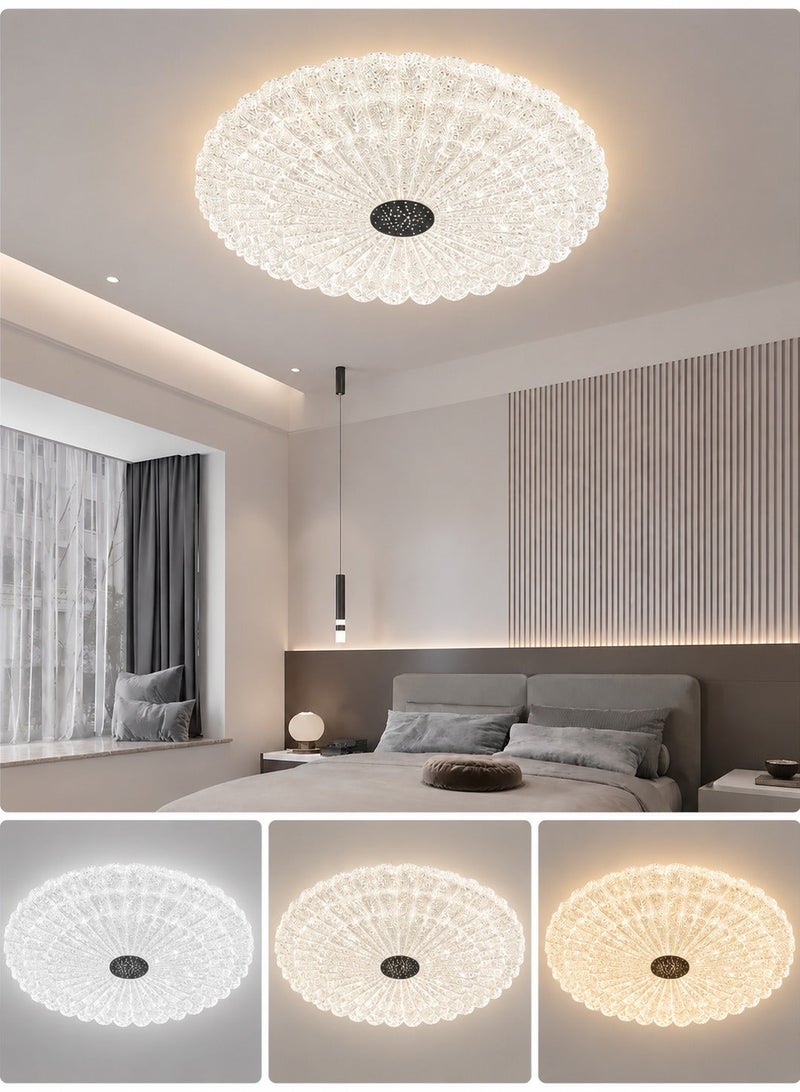 مودي مصباح سقف LED دائري 80 واط 6000 لومن بثلاثة ألوان إضاءة - تصميم عصري للمجالس وغرف المعيشة - Image 2