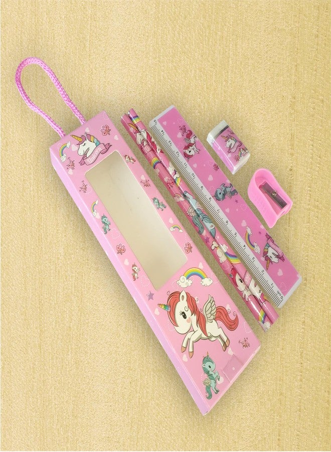 SNAPTRON Return Gifts for Kids Stationary pack of 12| Birthday Return Gifts for Kids| Stationary Kit for Kid Return Gift for 3 4 5 6 7| Cartoon theme Stationery Kit for Kid Return Gift - Image 5