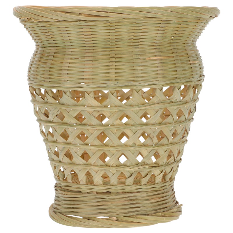 2 pcs Woven Dried Flower Storage Holder Flower Vase Performance Prop - Image 3