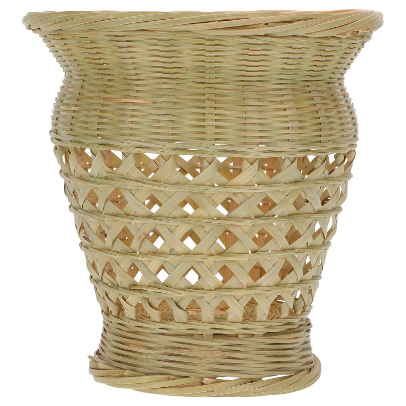 2 pcs Woven Dried Flower Storage Holder Flower Vase Performance Prop - Image 4