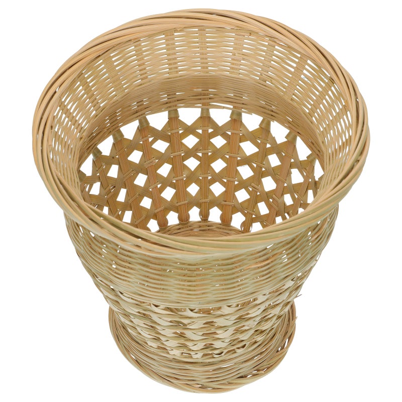 2 pcs Woven Dried Flower Storage Holder Flower Vase Performance Prop - Image 2