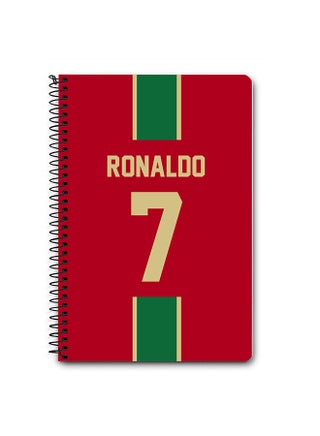 Designer A5 Spiral Notebook Memo Notepad Journal - Football Team - Portugal Player Name - Ronaldo - pzsku/Z31DF31896EC69C006C43Z/45/_/1664976062/8b4ec647-6634-4efa-abc6-cbe398600ce7