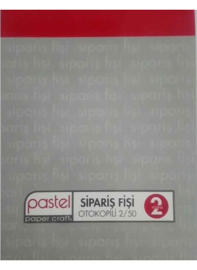 PASTEL Order Slip 2-50 Autocopied 2n 10's  - Image 1