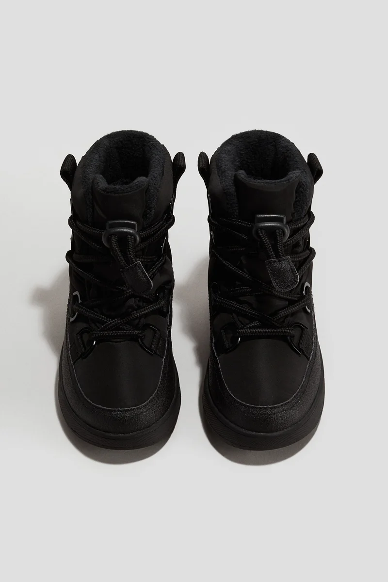 اتش اند ام بوت للثلج بتبطين ناعم مقاوم للماء