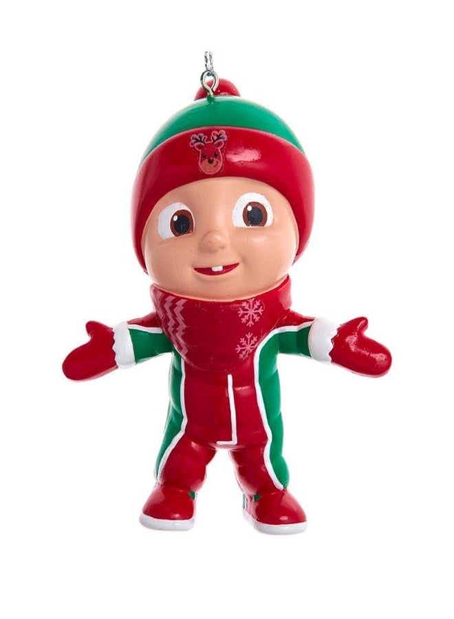 Kurt Adler Cocomelon JJ Snow Suit Decorative Holiday Ornament