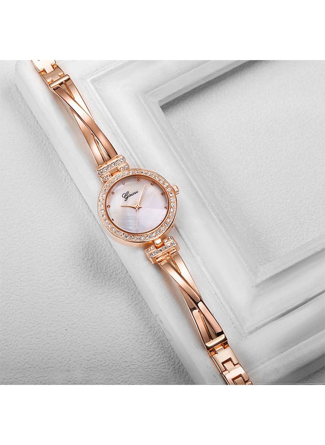 Sharpdo - Women's Quartz Watch Four Piece Set - Image 1