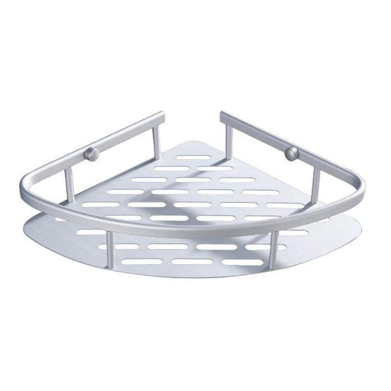 Lomesh Bathroom Shelves Multipurpose Kitchen Bathroom Toilet Corner Shelf Wall-Mounted Cosmetic Shampoo Soap Holder Triangular Storage Shelve Shower Deck Caddy Organizer Rack Basket - Image 1