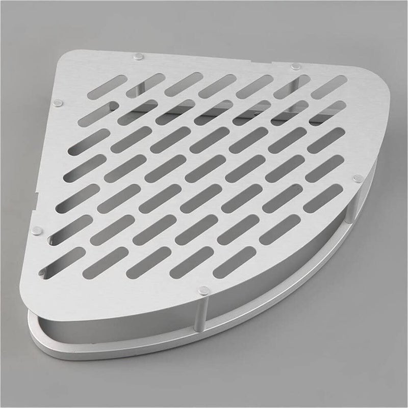 Lomesh Bathroom Shelves Multipurpose Kitchen Bathroom Toilet Corner Shelf Wall-Mounted Cosmetic Shampoo Soap Holder Triangular Storage Shelve Shower Deck Caddy Organizer Rack Basket - Image 3
