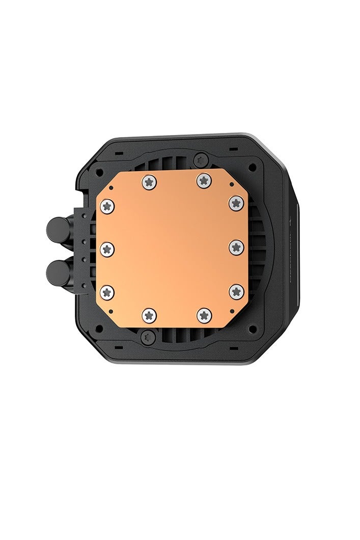 DEEPCOOL LM360 360mm AIO Liquid CPU Cooler, 6th Gen Pump, 3x 120mm ARGB PWM Fans, 2.4" IPS LCD Screen (MP4/GIF/Stats Display), Anti-Leak Tech, White Color, Intel & AMD Compatible, Quiet Operation ≤36.07 dB, 410mm Tubing, Gen 6 FOC Motor, Custom Display via DeepCreative Software, Black | R-LM360-BKDMMC-1  - Image 3