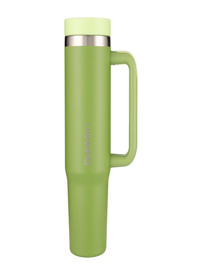 DUBBLIN Dublin Bold 900 ML Insulated Travel Mug with Handle | Stainless Steel Tumbler with Lid | Coffee Cup, Fits Car Cup Holder (Green) - Image 3