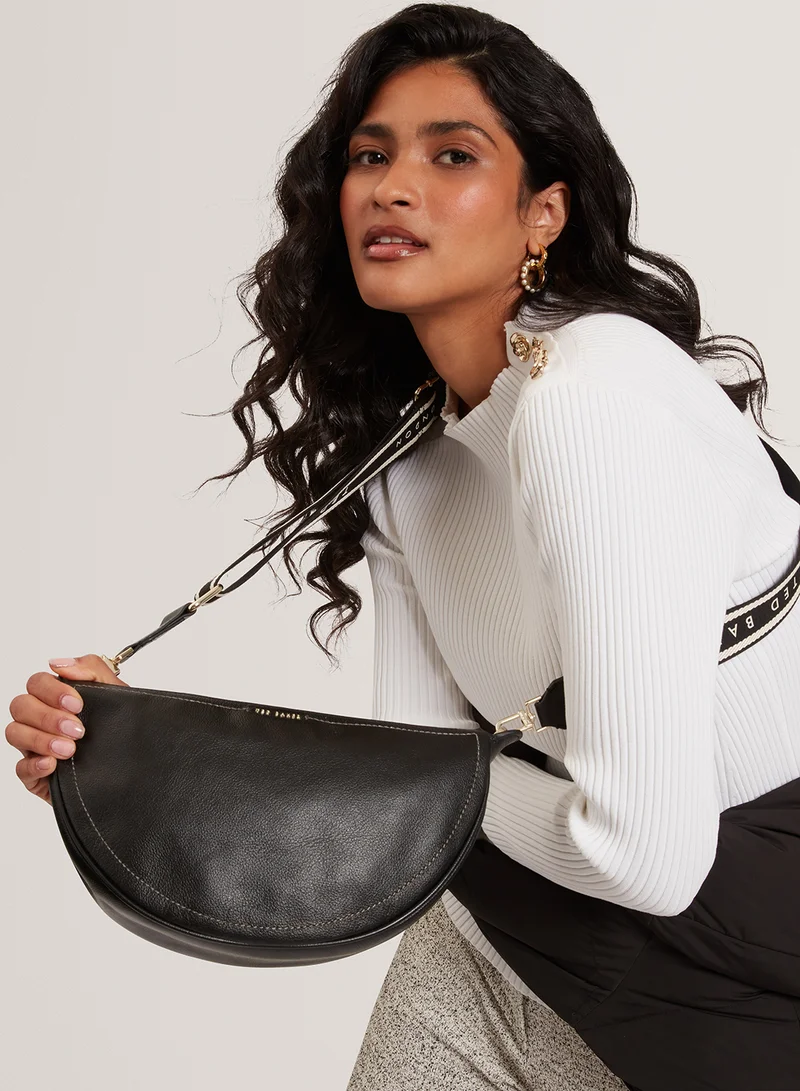 Ted Baker Lorreen Webbing Half Moon Crossbody