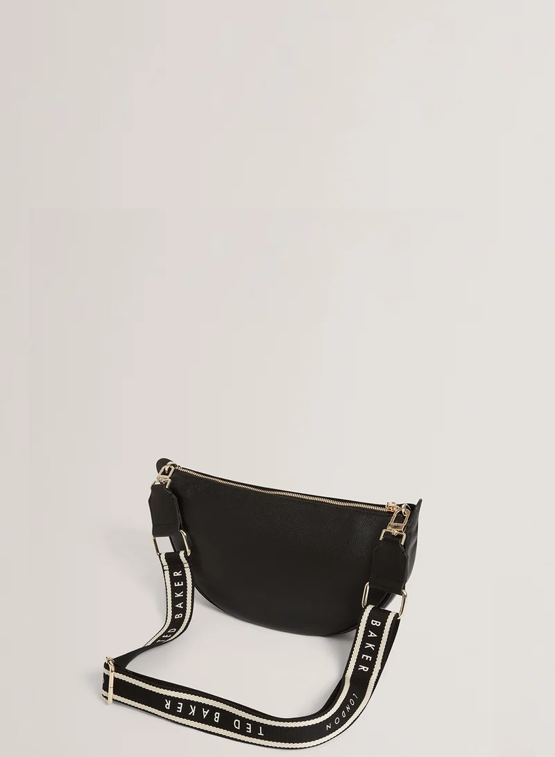Ted Baker Lorreen Webbing Half Moon Crossbody