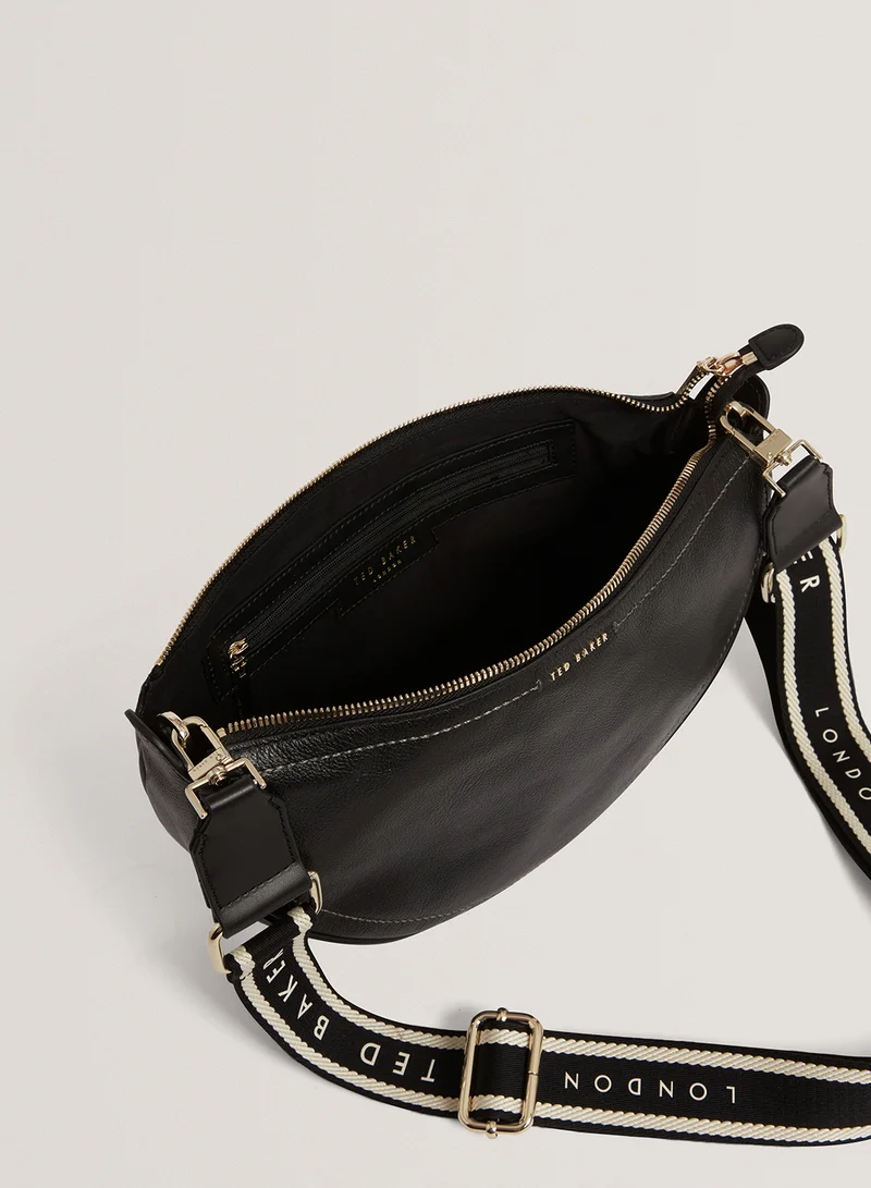 Ted Baker Lorreen Webbing Half Moon Crossbody