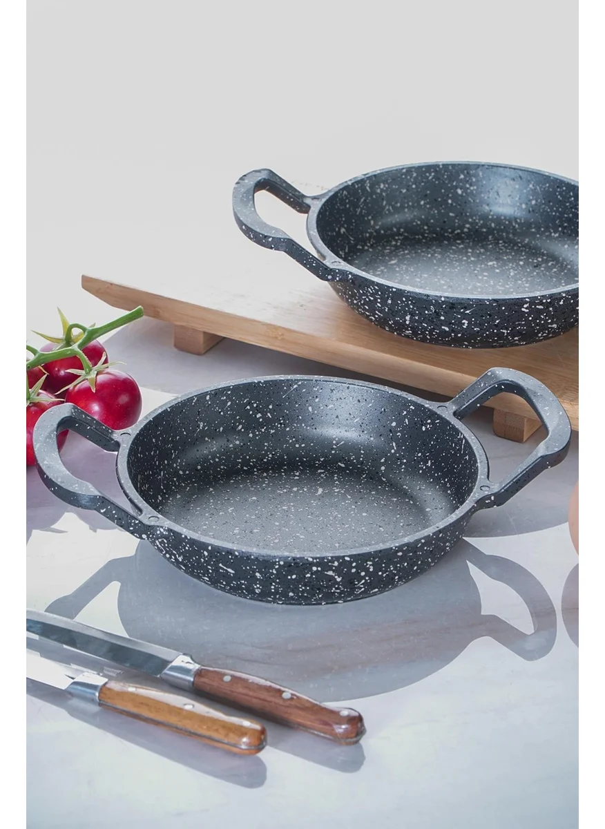 Acar Ada Cast Iron Gray Pan - 16 cm