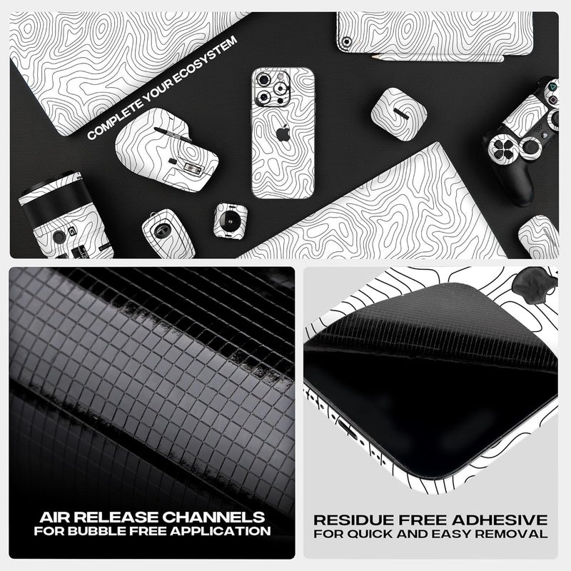 Capes Tablet Skins Compatible with Samsung Galaxy Tab A8 | Ultra-Thin Protective Film | Anti-Scratch Vinyl Decal Skin | Not Case/Cover (Tornado, Back Skin) - Image 5