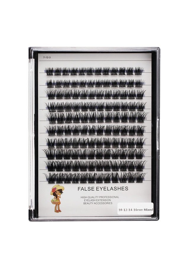 Vayator D Curl/Dd Curl Eyelash Bundles With Multiple Sizes To Choose Natural Eyelash Bundle Expansion Kit Beginner Hair Bundle Kit Single Bundle Bonding Sealing (C10121416Mm Mixed)  - Image 4