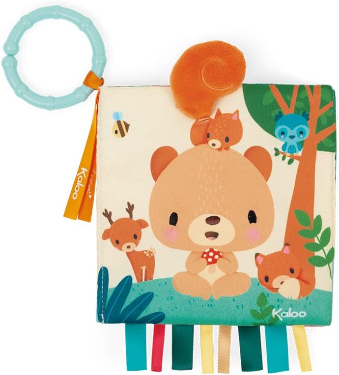 Kaloo Fabric Activity Book for Babies - Choo in The Forest - Image 1