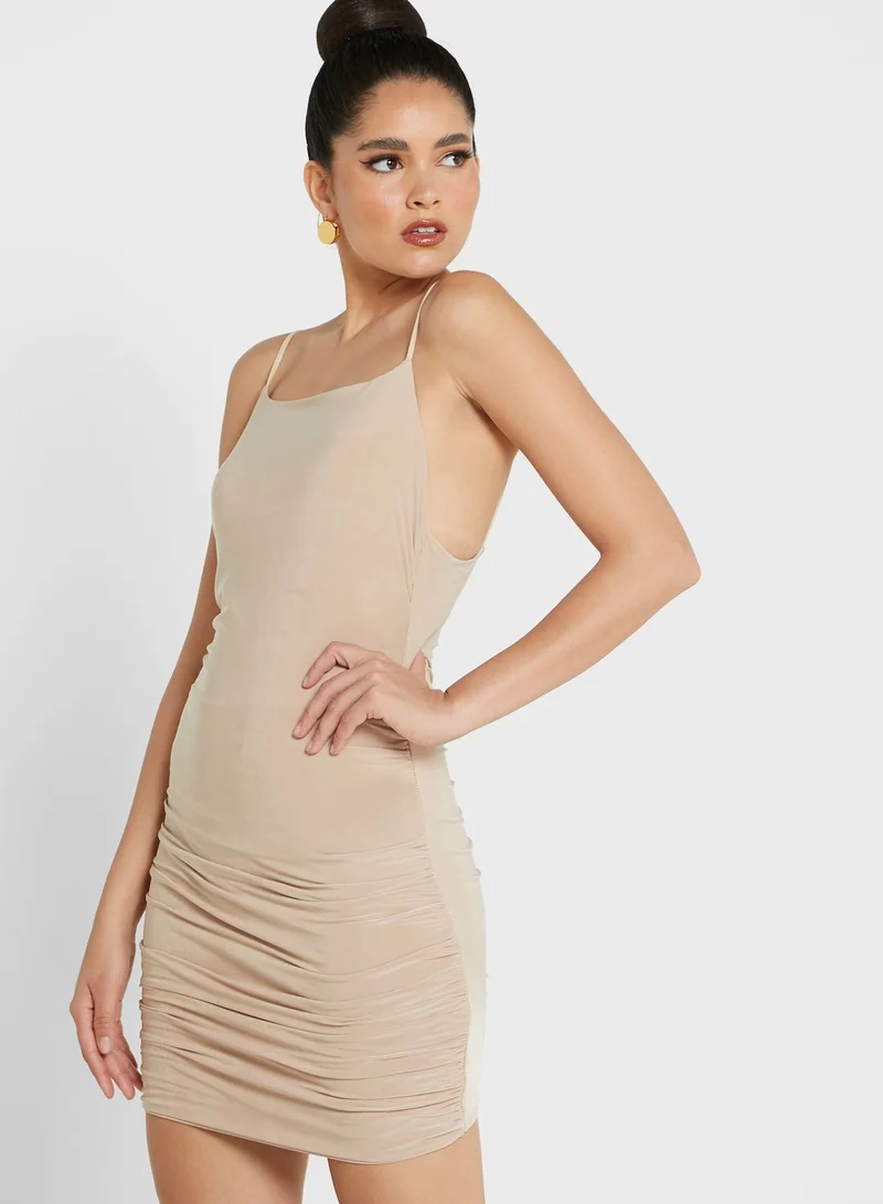 femme luxe bodycon dress #zebraprint #rucheddress #sleeveless #bodycon #dresses @femmeluxe.co.uk