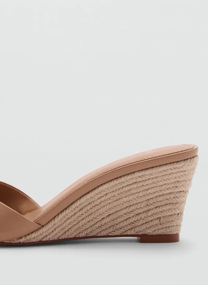 MANGO Wedge-Heel Sandal
