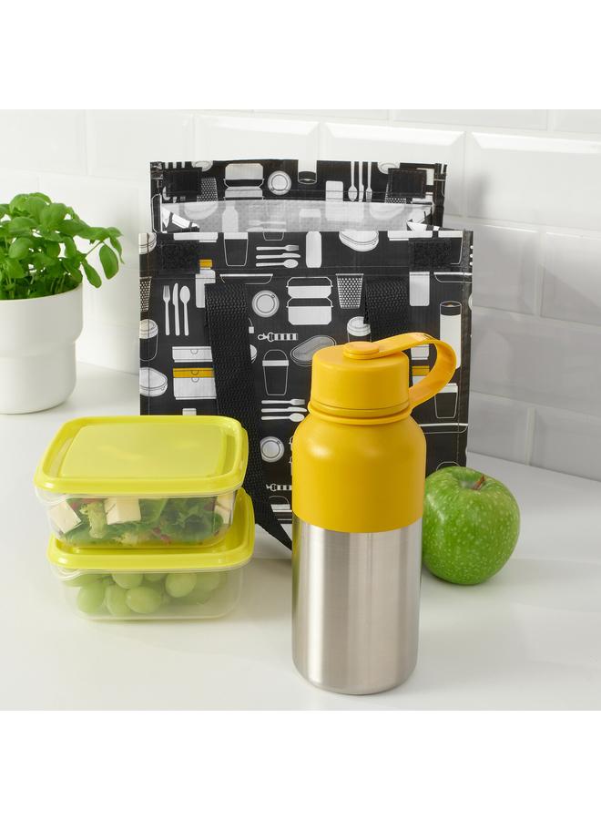 Insulated flask, stainless steel/yellow, 0.5 l  - Image 5
