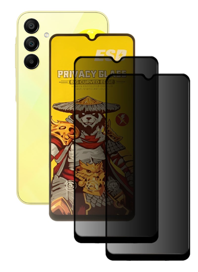 ESD 2 Pieces Tempered Dustproof Glass Screen Protector Compatible For Samsung Galaxy A15 - Image 1