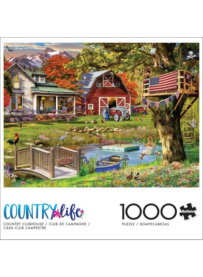 Buffalo Games - Garry Walton - Country Clubhouse - 1000 Piece Jigsaw Puzzle for Adults -Challenging Puzzle Perfect for Game Nights - Finished Size is 26.75 x 19.75 - Image 3