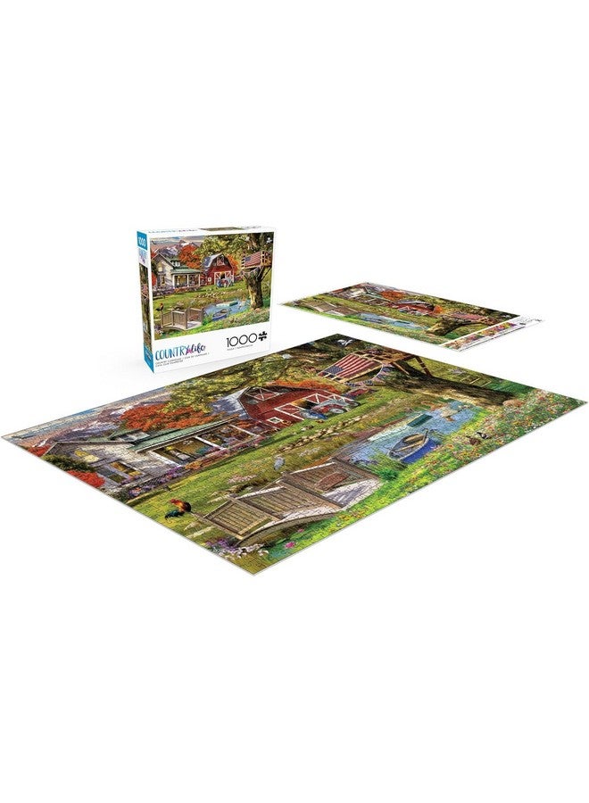 Buffalo Games - Garry Walton - Country Clubhouse - 1000 Piece Jigsaw Puzzle for Adults -Challenging Puzzle Perfect for Game Nights - Finished Size is 26.75 x 19.75 - Image 4