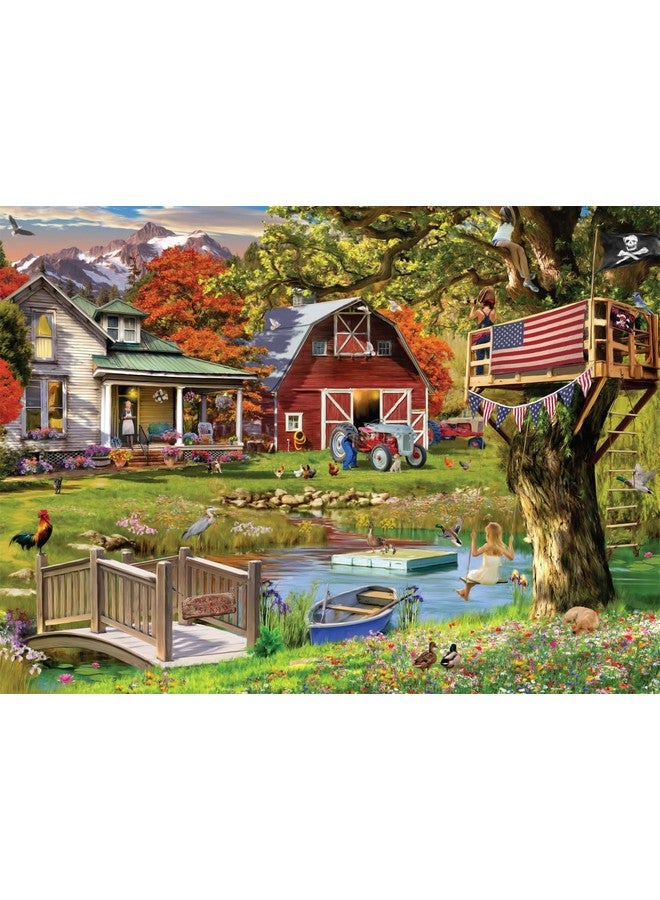 Buffalo Games - Garry Walton - Country Clubhouse - 1000 Piece Jigsaw Puzzle for Adults -Challenging Puzzle Perfect for Game Nights - Finished Size is 26.75 x 19.75 - Image 2