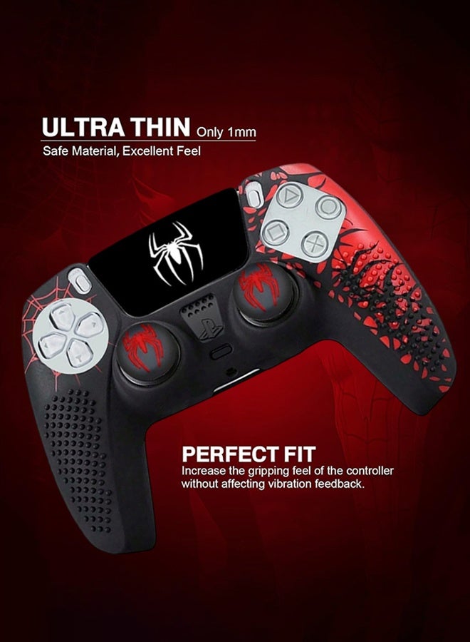 Ps5 Controller Skin, Ps5 Controller Accessories, 2 Pcs Thumb Grip Gaps with Touch Pad Sticker, Soft Silicone Grip Cover for PlayStation 5 DualSense Control - Image 4