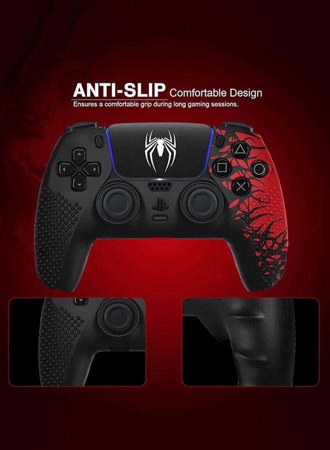 Ps5 Controller Skin, Ps5 Controller Accessories, 2 Pcs Thumb Grip Gaps with Touch Pad Sticker, Soft Silicone Grip Cover for PlayStation 5 DualSense Control - Image 5