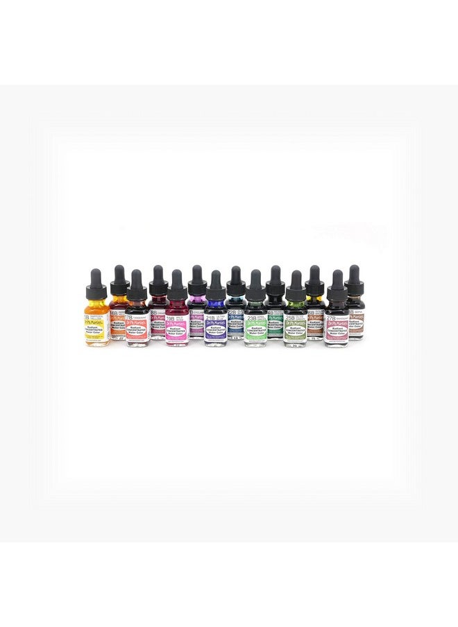 Dr. Ph. Martin's - Radiant Concentrated Water Color 0.5 Oz Set Of 14 (Set B) - Image 1