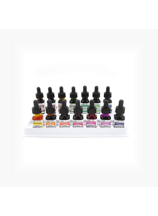 Dr. Ph. Martin's - Radiant Concentrated Water Color 0.5 Oz Set Of 14 (Set B) - Image 1