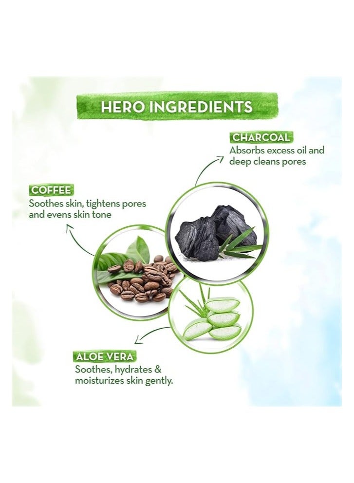 Mamaearth Charcoal Face Wash with Activated & Coffee for Oil Control (250) - Image 5