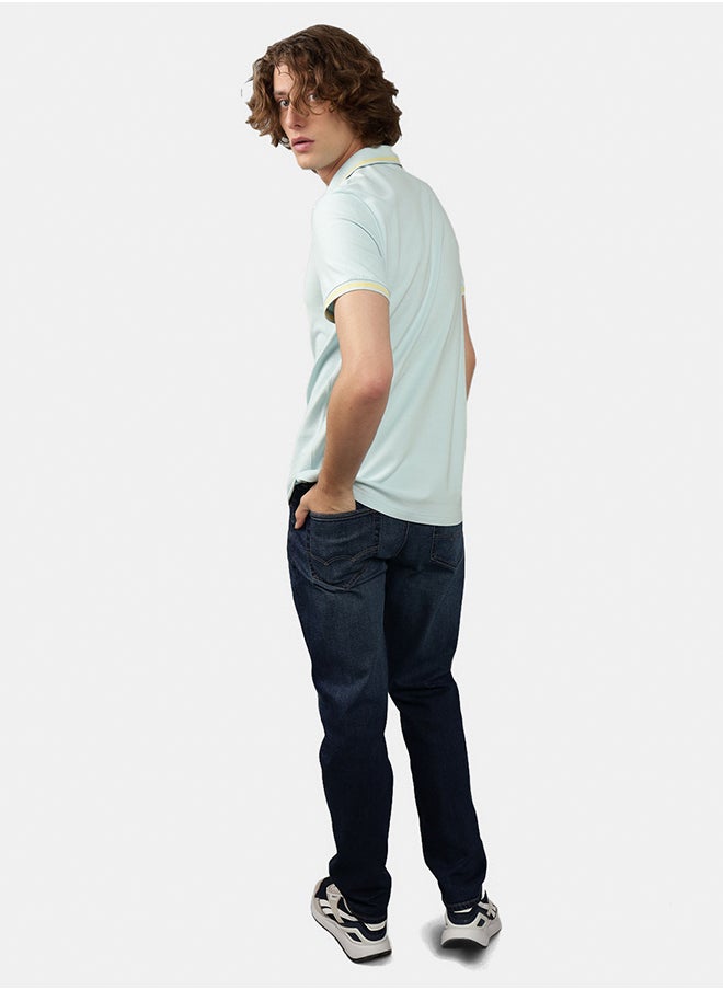 American Eagle - Dark Clean Athletic Rinse Wash Straight Jeans - Image 1
