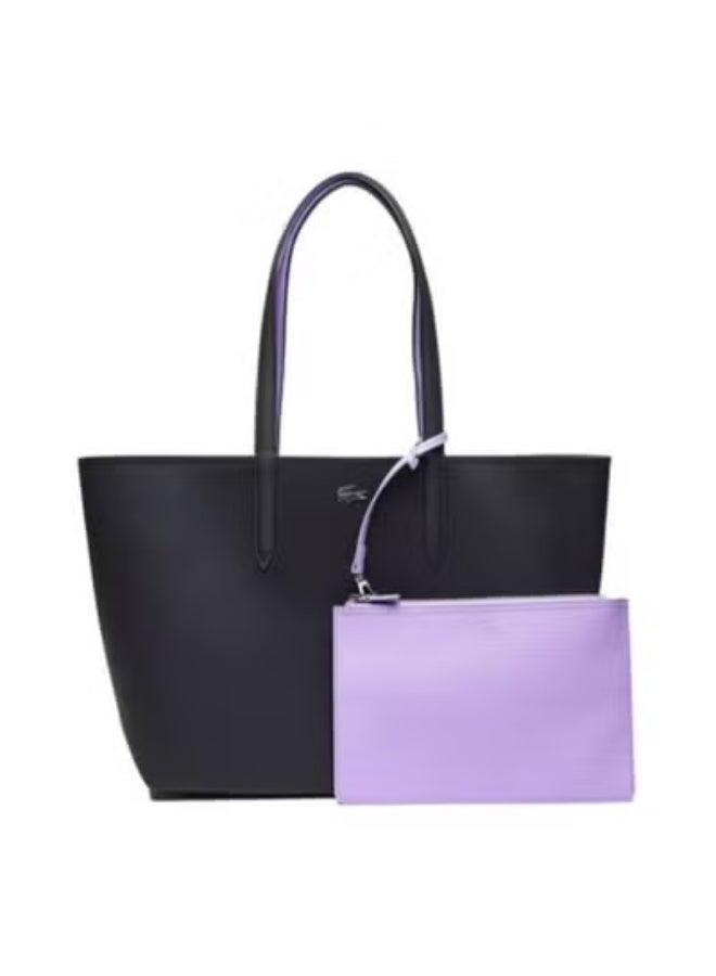 لاكوست حقيبة يد نسائية من LACOSTE ثنائية الوجه واللون - كبيرة السعة - عصرية ومتعددة الوظائف - حقيبة كتف - Image 1