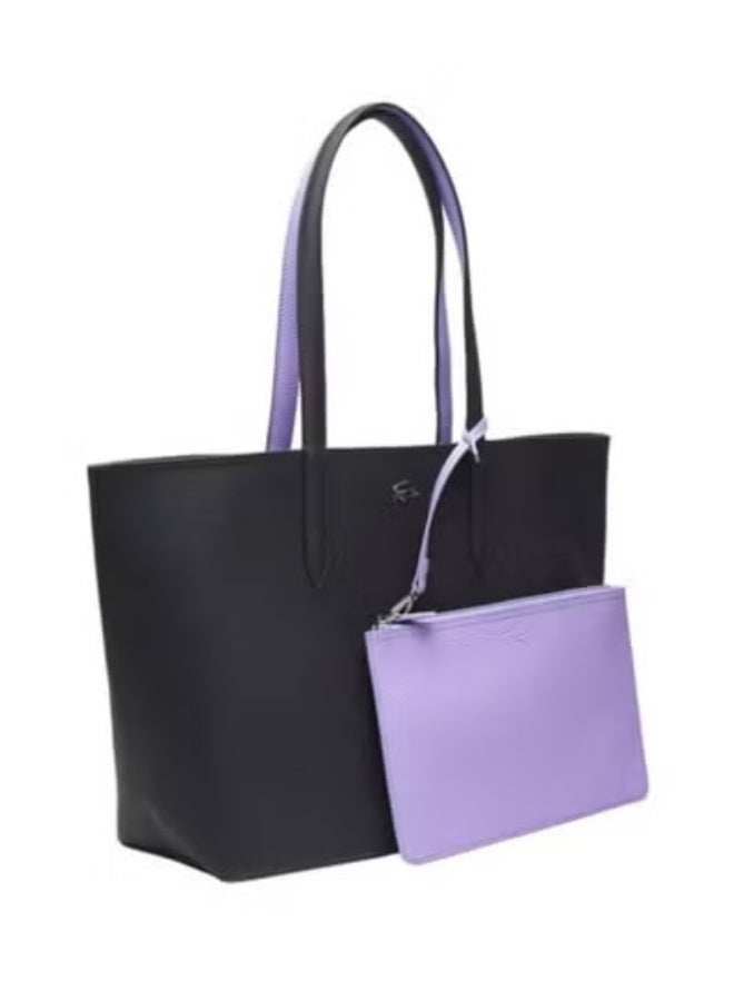 لاكوست حقيبة يد نسائية من LACOSTE ثنائية الوجه واللون - كبيرة السعة - عصرية ومتعددة الوظائف - حقيبة كتف - Image 2