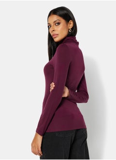 VERO MODA Basic High Neck Slim Top  - Image 2