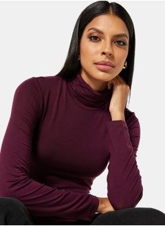 VERO MODA Basic High Neck Slim Top  - Image 3