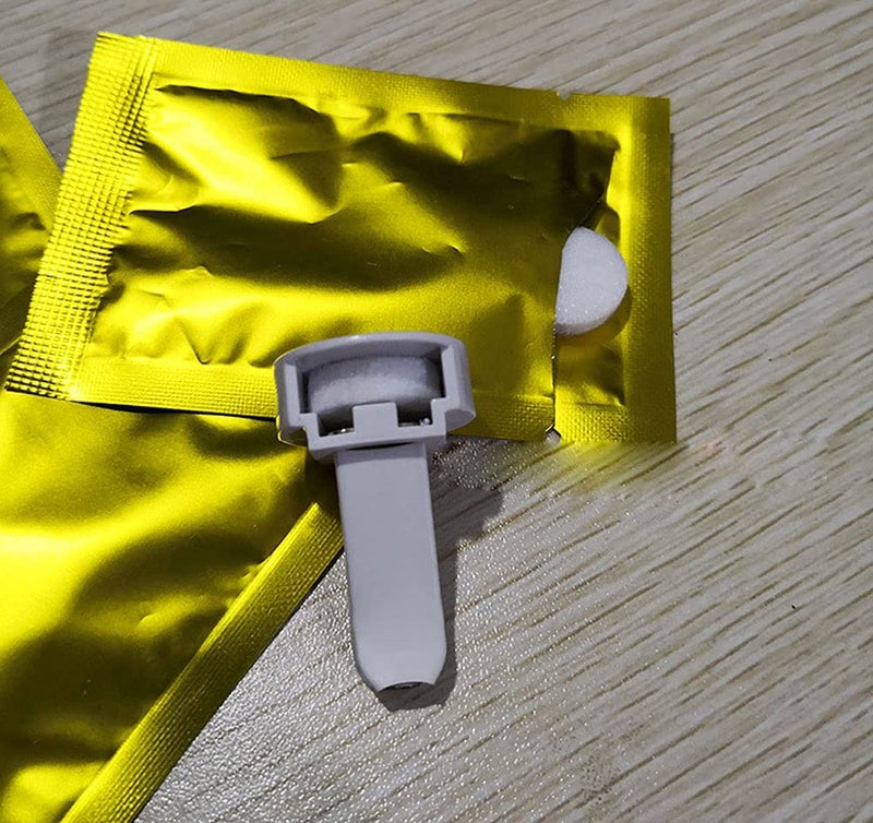 Wresty 20 Pcs Cotton Pads For Car Air Vent Clips 16mm Aromatherapy Replacement Pads For Car Air Condition Clips Essential Oil Diffuser Pads For Auto Freshener Clips - Image 2