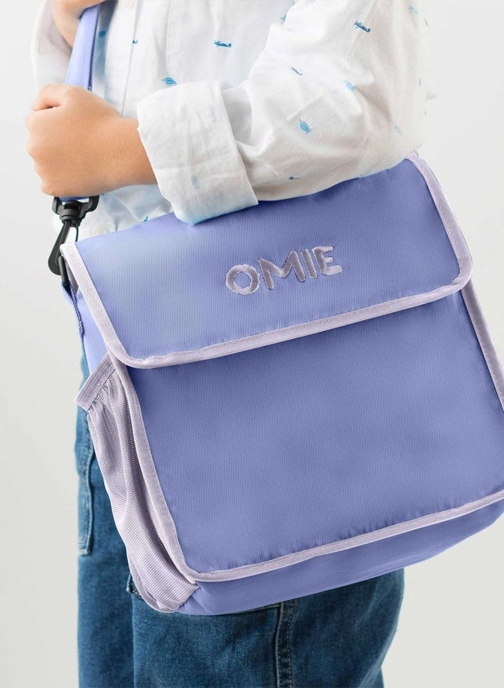 OMIE OmieTote Lunch Bag, Purple  - Image 3