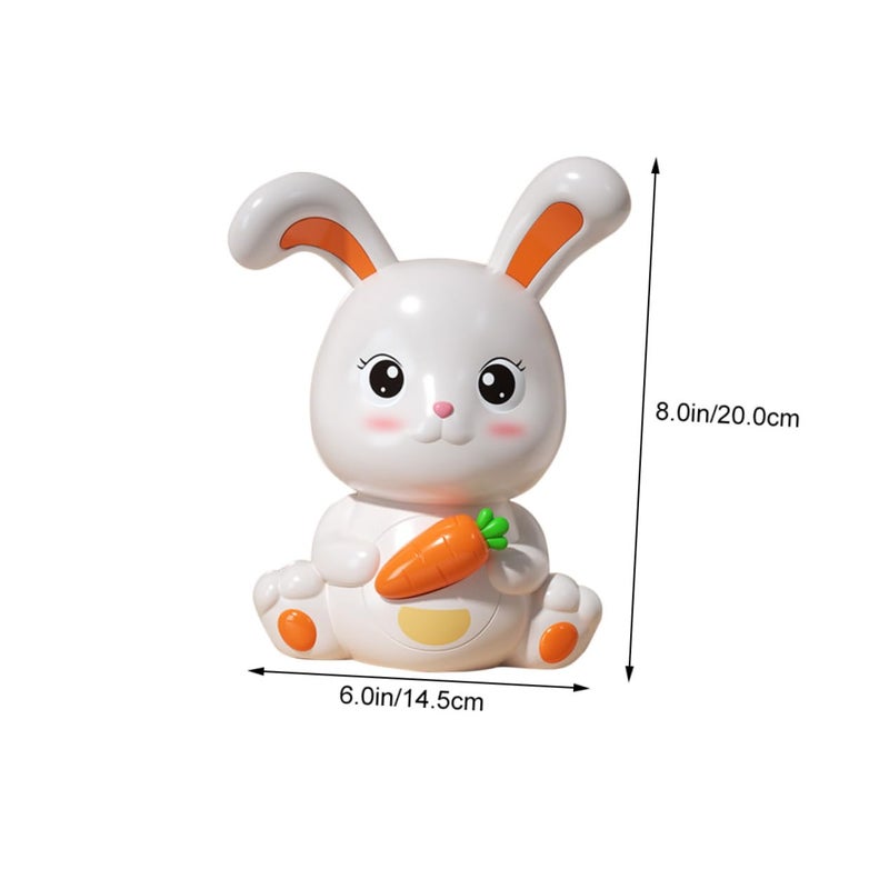 Unbreakable Bunny Piggy Bank Toy For Toddlers Money Saving Jar Boys Girls - Image 3