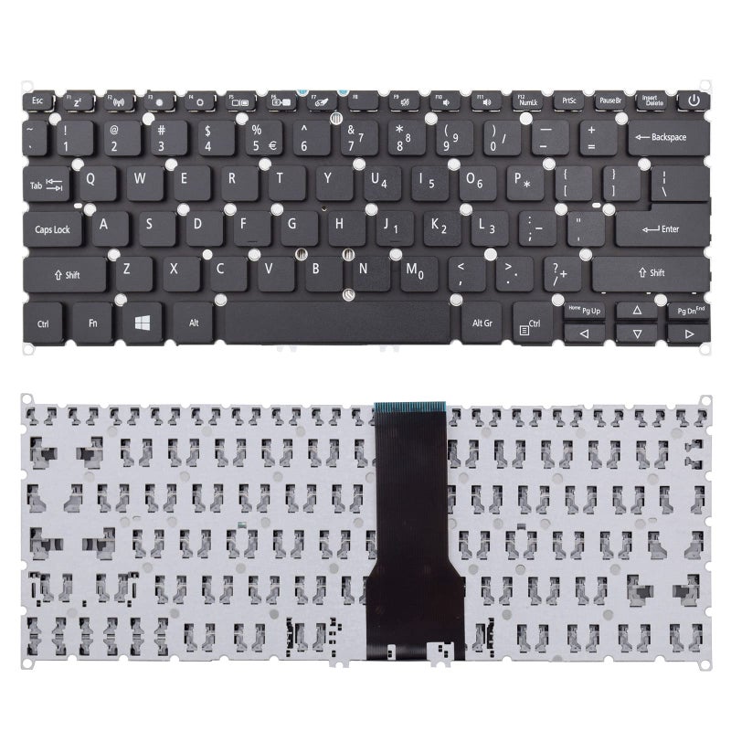 TLBTEK Keyboard Replacement Compatible with Acer Swift 1 SF114-32.Swift 3 SF314-41 SF314-54 N17W7 SF314-55 SF314-56G.Aspire 3 A314-22 A314-35.Aspire 5 A514-52 N19H2 A514-53 Series Laptop - Image 1