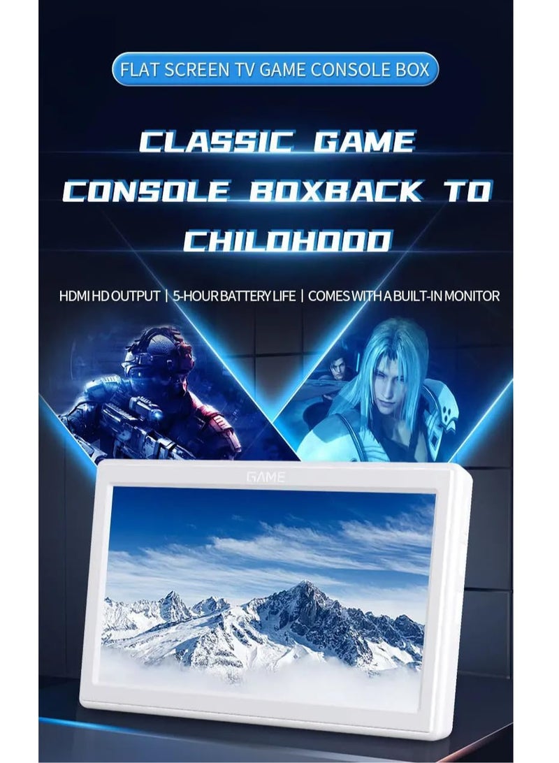 XP18 Portable Flat Panel TV Game Console HDMI HD Output 7 Inch Screen 128GB - Image 2