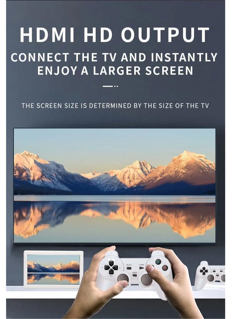 XP18 Portable Flat Panel TV Game Console HDMI HD Output 7 Inch Screen 128GB - Image 3